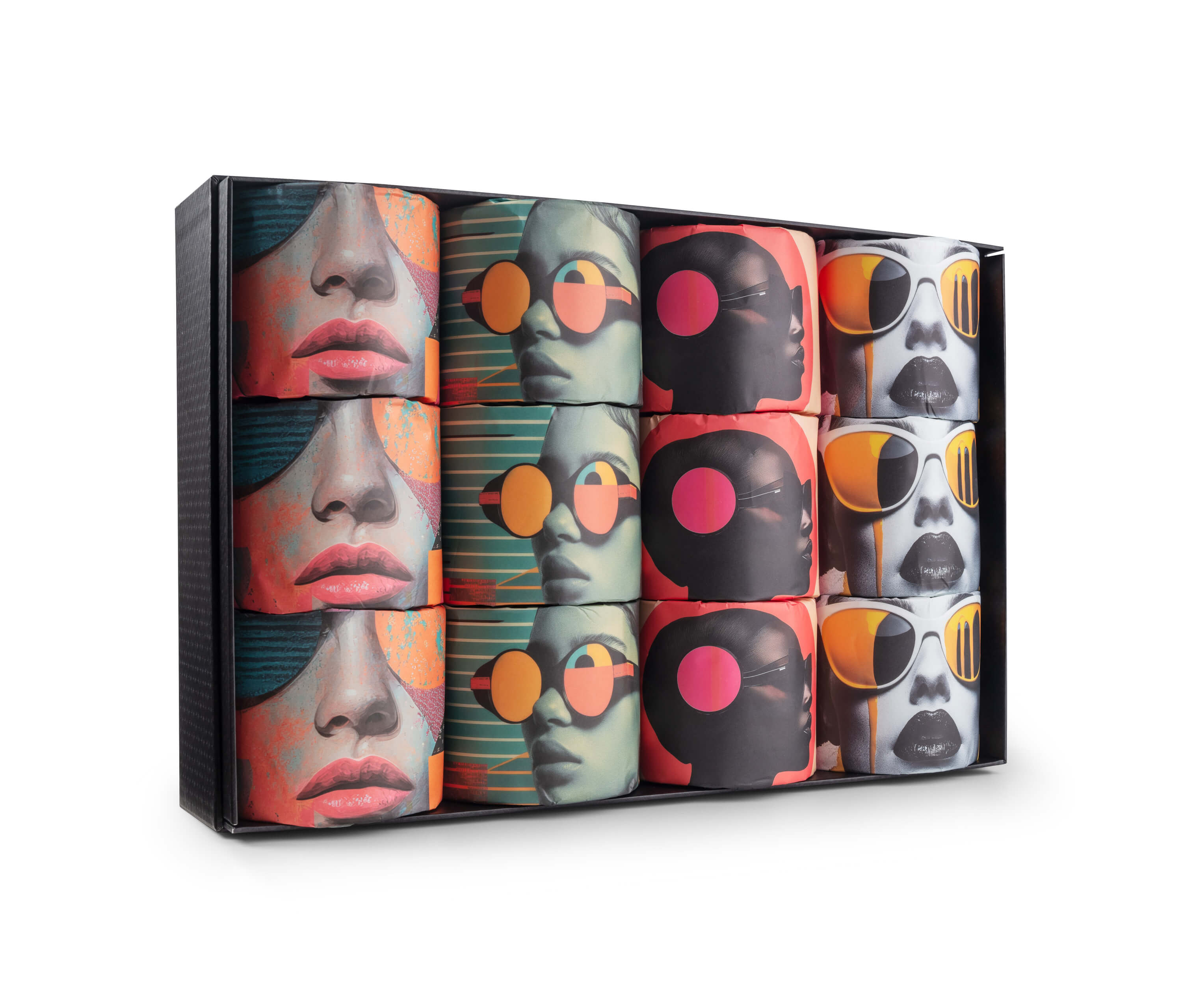 Fashion Collection #3 Bamboo Toilet Rolls x 24