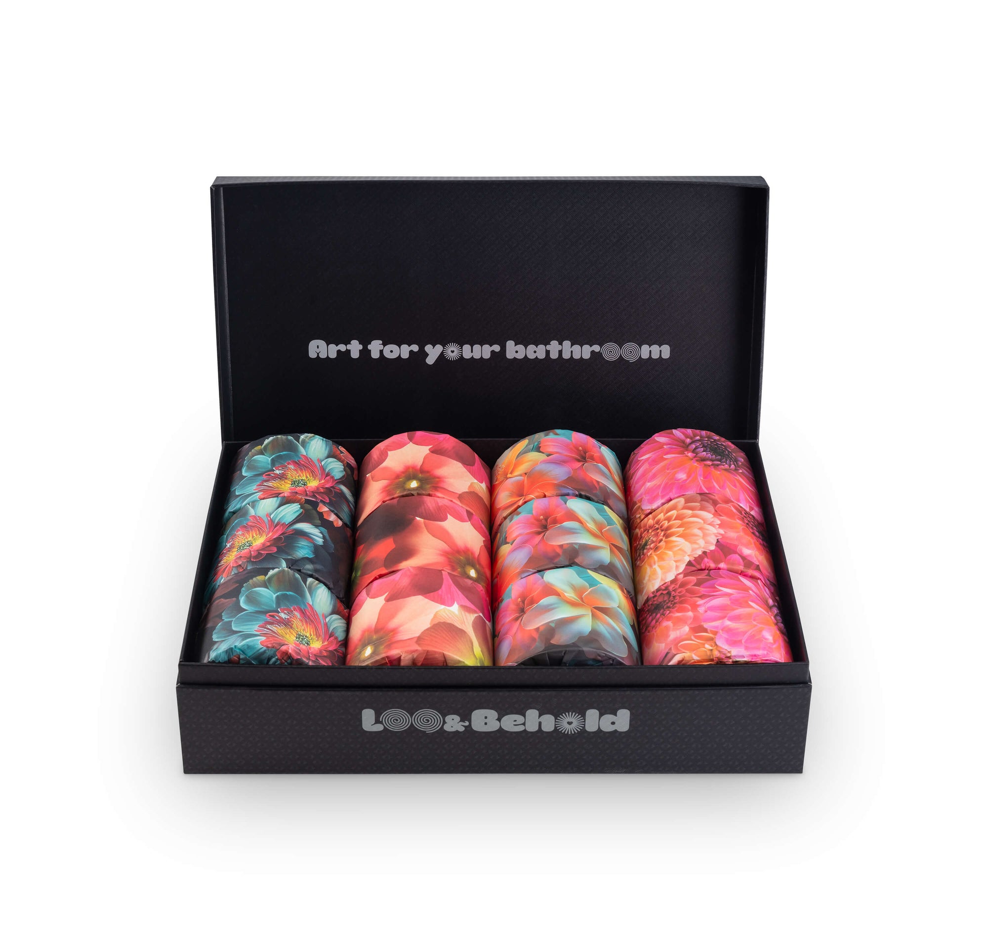 Floral Collection #4 Bamboo Toilet Rolls x 24