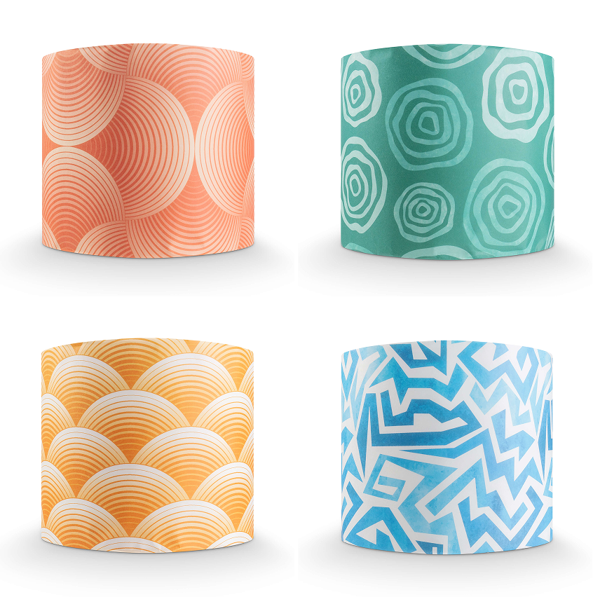 Pattern Collection #5 Bamboo Toilet Rolls x 24