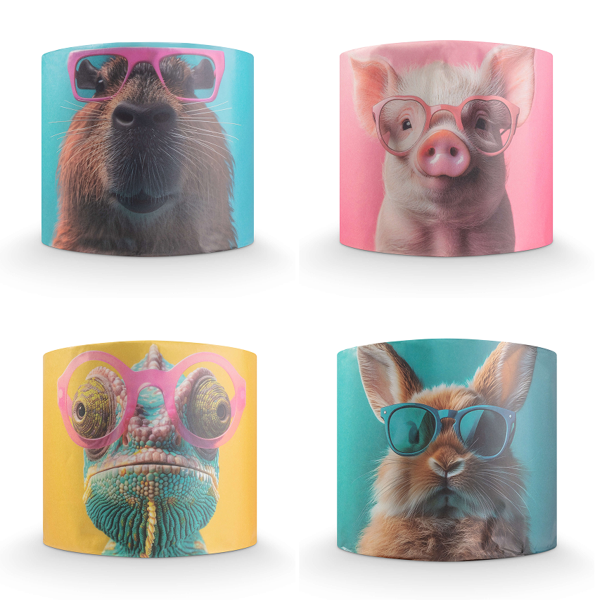 Animal Collection #1 Bamboo Toilet Rolls x 24